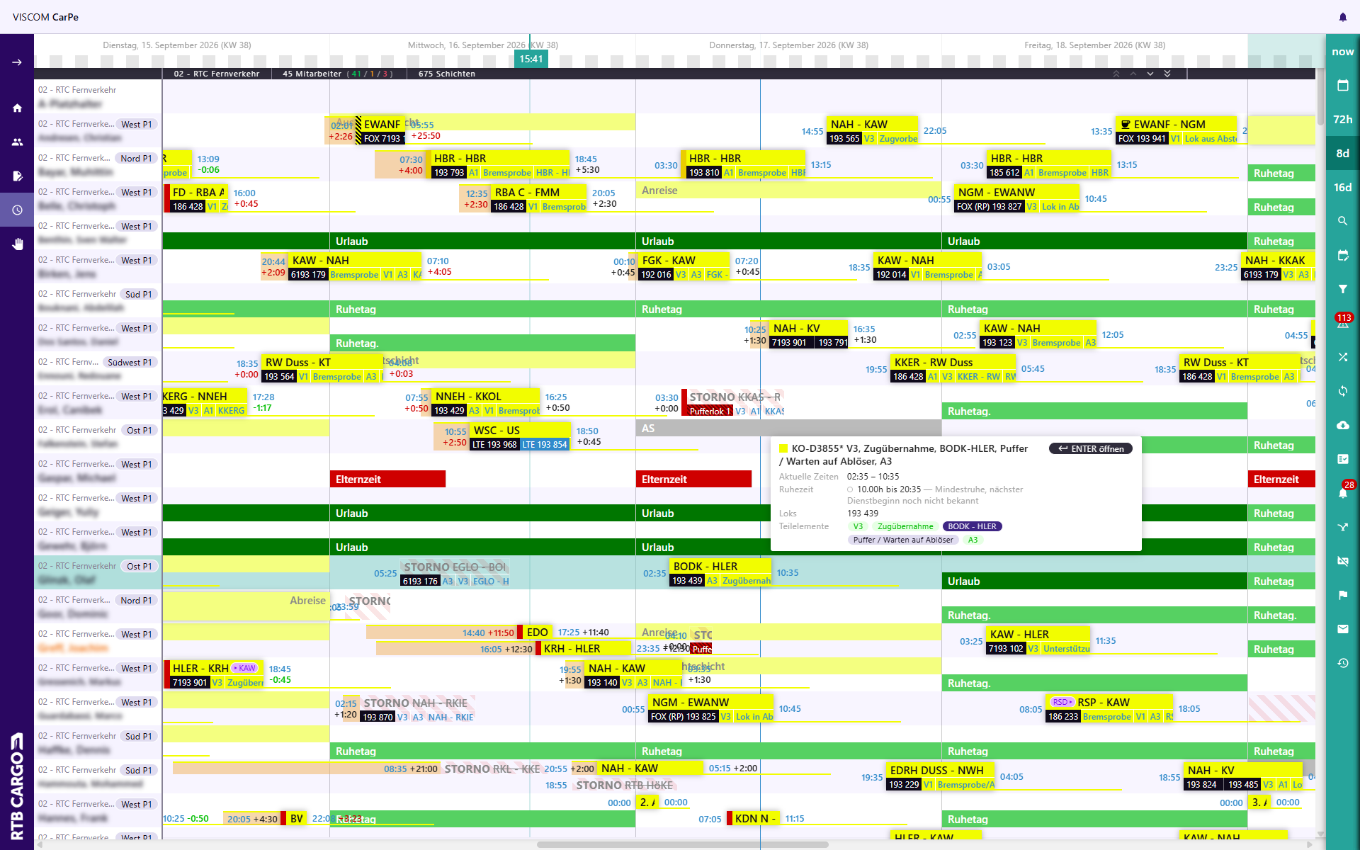 CarPe_Dienstplan